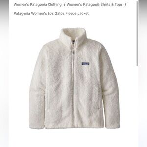Patagonia Los Gatos Fleece Jacket SZ XL
